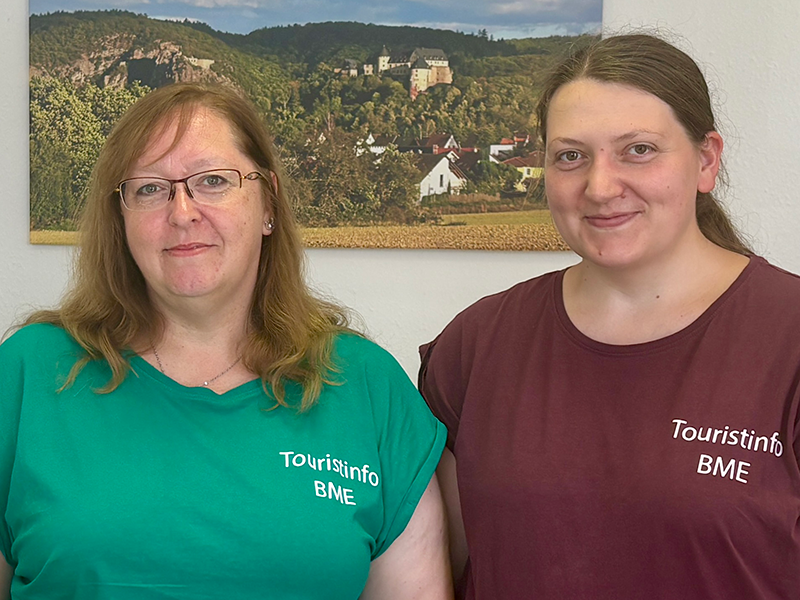 von links Silvia Wollmer und Susanne Tetau, die beiden Hauptamtlichen